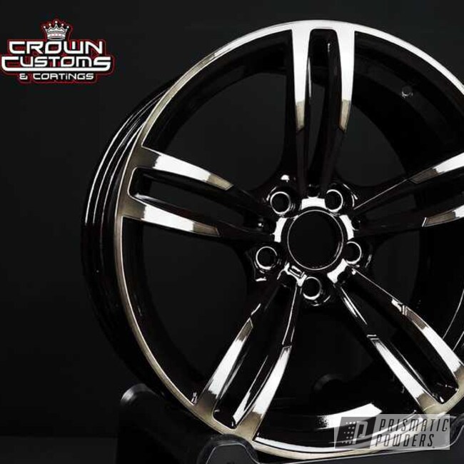 Bmw Wheels Powder Coated In Pps-3081
