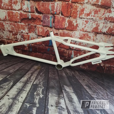 Powder Coating: Pearlized White II PMB-4244,Bicycle,Bicycle Frame