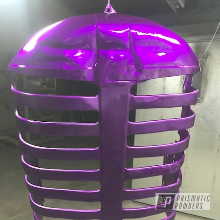 Powder Coating: Grille,Clear Vision PPS-2974,Tractor Parts,Illusion Violet PSS-4514,Tractor