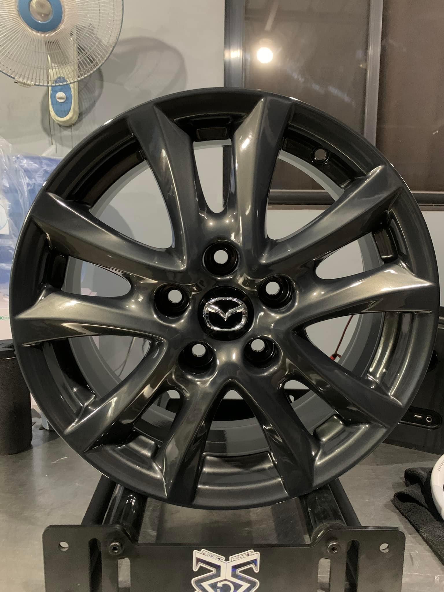 Mazda Rims Color Code mazda wheels | Prismatic Powders
