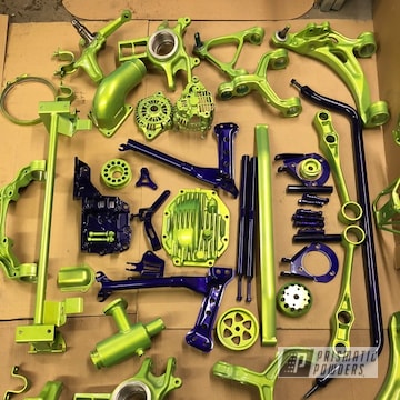Powder Coated Chassis Parts