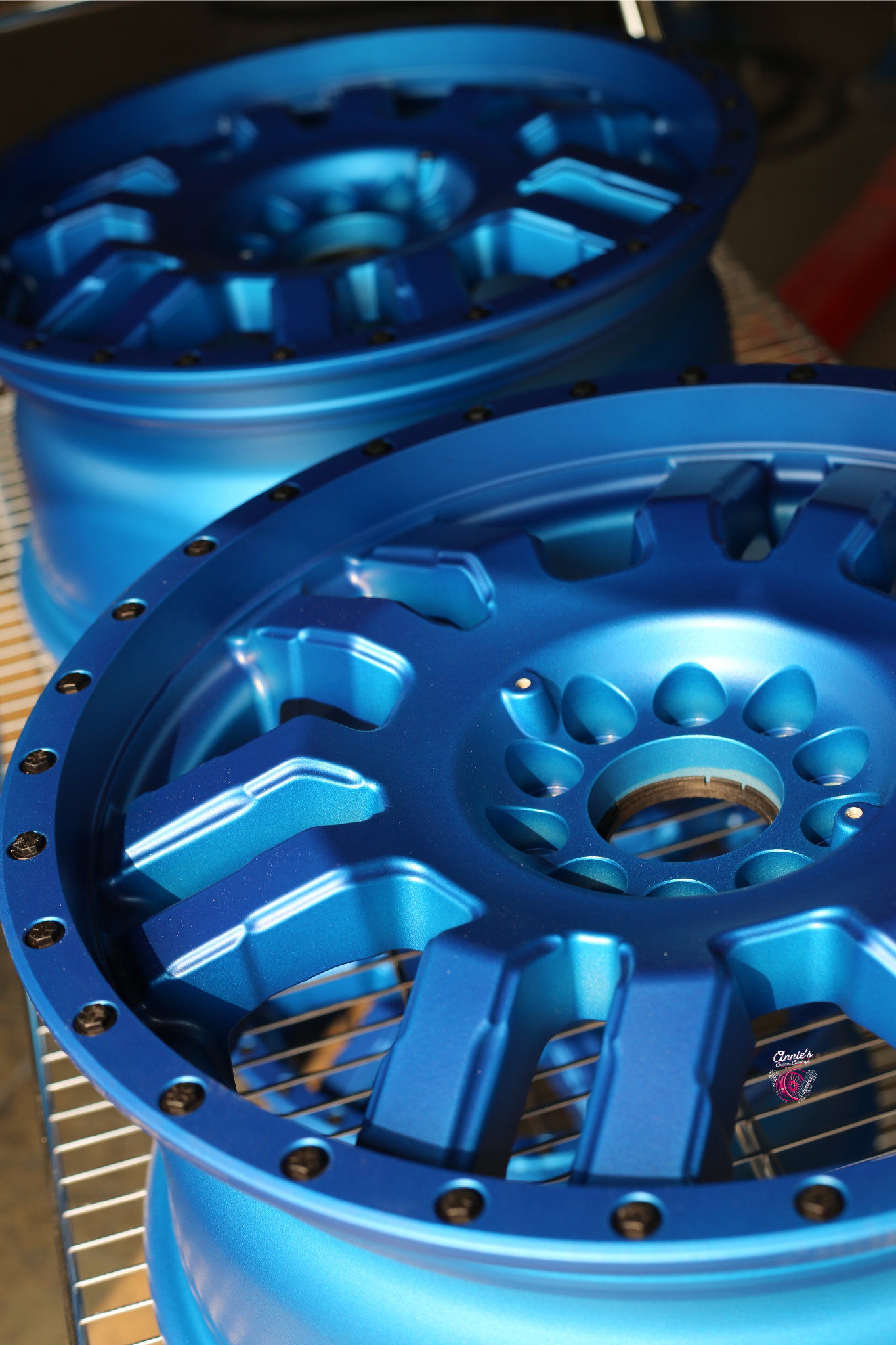 Blue Fuel Color Satin Blue Fuel Wheels | Prismatic Powders