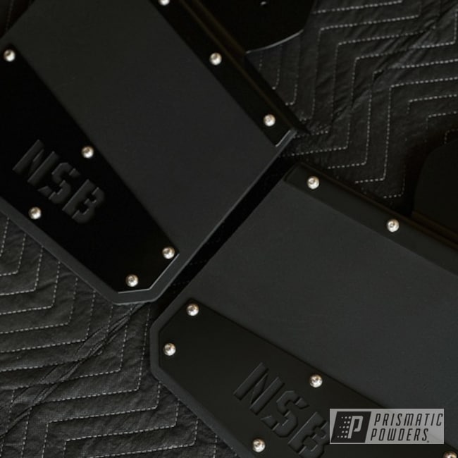 Nsb Kickback Mudflaps Powder Coated Matte Black