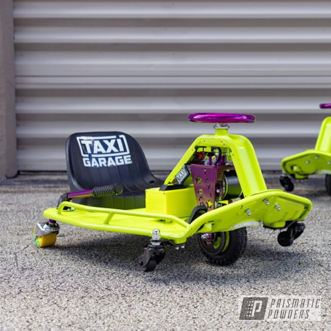 Chartreuse Sherbert/anodized Grape Taxi Garage Stage 3r