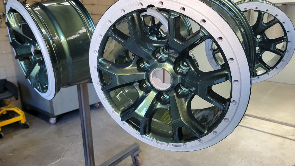 Powder Coated Raptor Rims Ford Bronco Raptor Wheels | Prismatic Powders