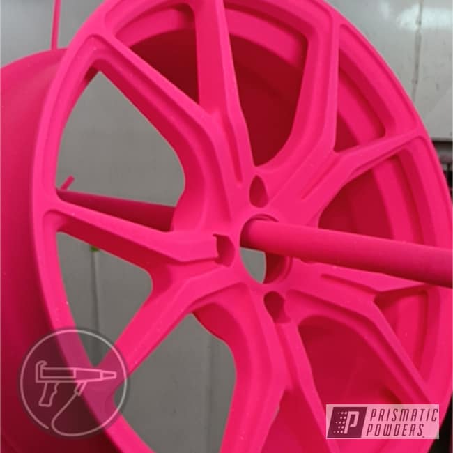 Dazzling Pink + Super Chrome Plus Rims