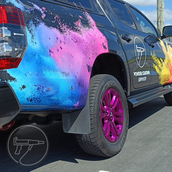 Violet Motor Rim Custom Wheel For Our Ute - Illusion Violet + Clear Vision | Prismatic ...