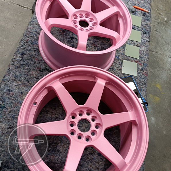 Matte Pink Rims | Prismatic Powders