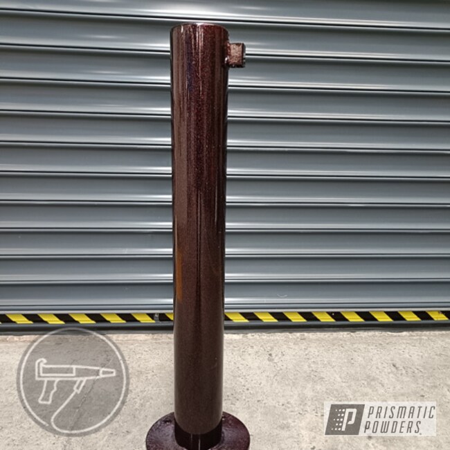 High Gloss Black + Clear American Sparkle Bollard