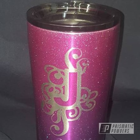 Powder Coating: Custom Tumber,Lollypop Purple PPS-1505,Miscellaneous,Ozark Trail,Candy Raspberry PPB-5935,Shattered Glass PPB-5583,Powder Coated Cup