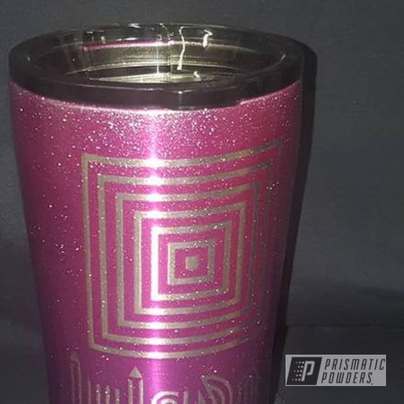 Powder Coating: Shattered Glass PPB-5583,Candy Raspberry PPB-5935,Lollypop Purple PPS-1505,Custom Tumber,Miscellaneous,Ozark Trail,Powder Coated Cup