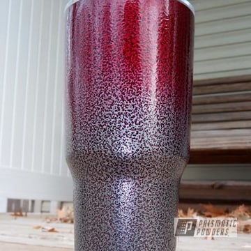Powder Coated Cup In A Textured Color Fade