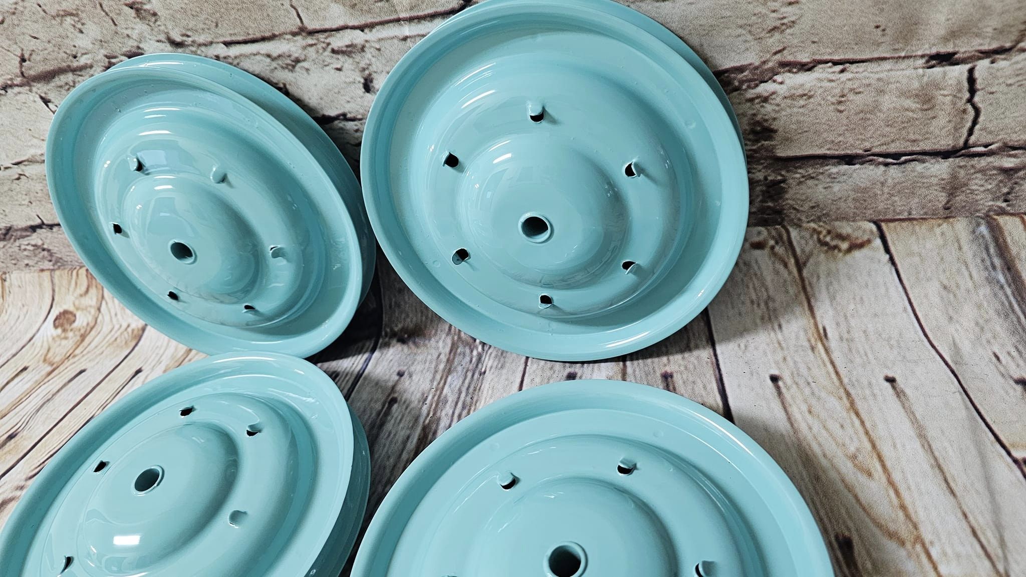 Green Steel Rims Powder Coat Steel Rims | Prismatic Powders