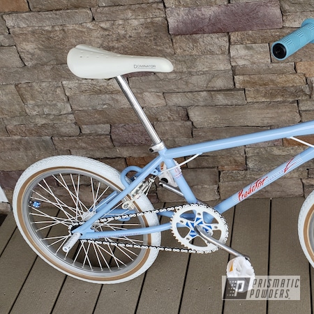 Powder Coating: Schwinn Bike,Troll Blue PSS-2657,Predator,Bicycles,Bicycle Frame