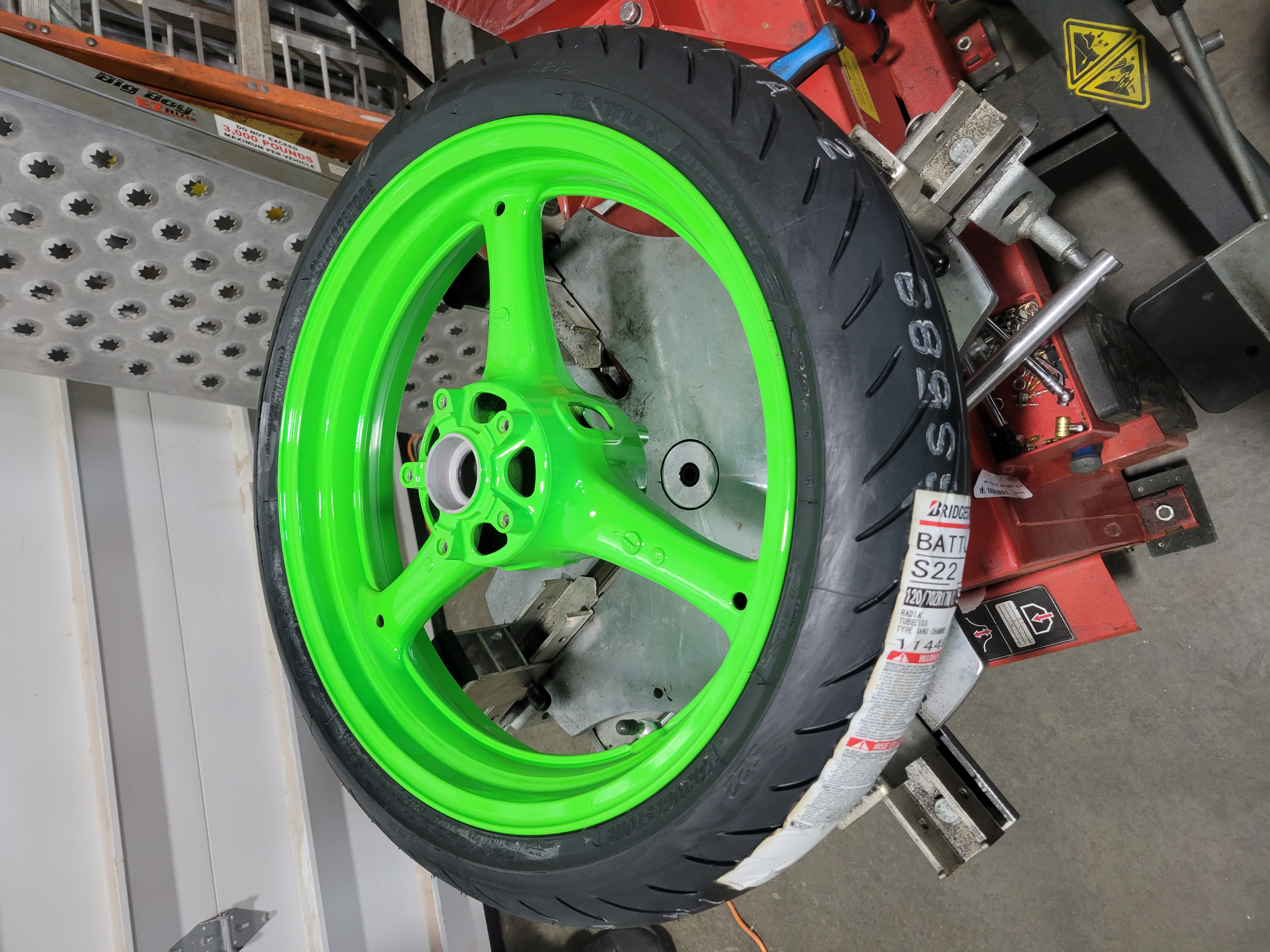 Kawasaki Ninja Wheels | Prismatic Powders