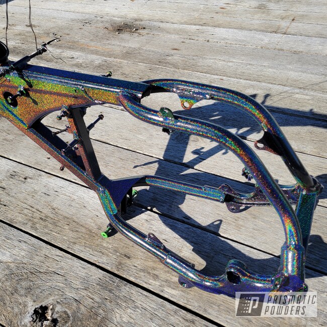 Ktm Frame Test Rigs KTM dirt bike frame. | Prismatic Powders
