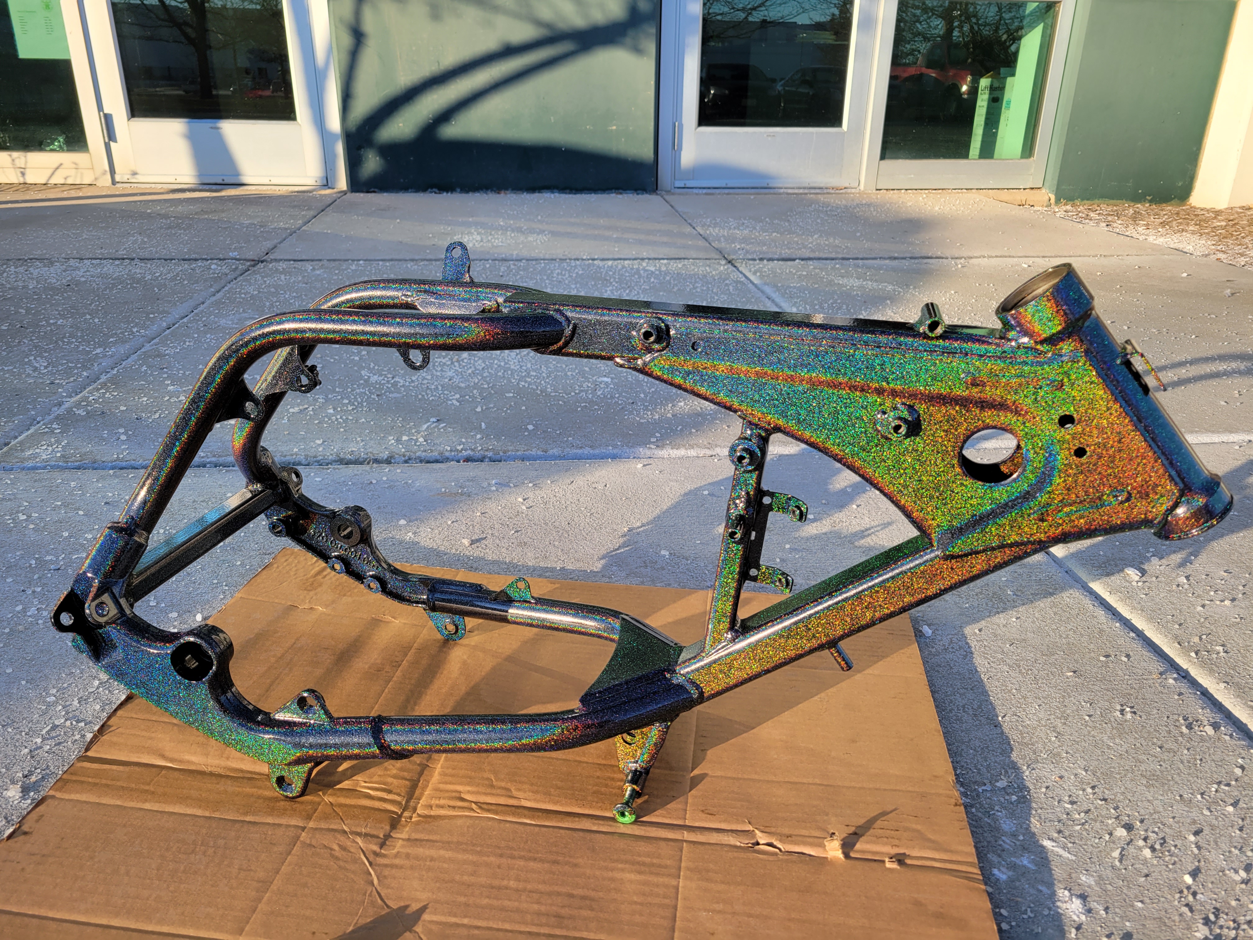 Ktm Frame Rear Frame KTM dirt bike frame. | Prismatic Powders