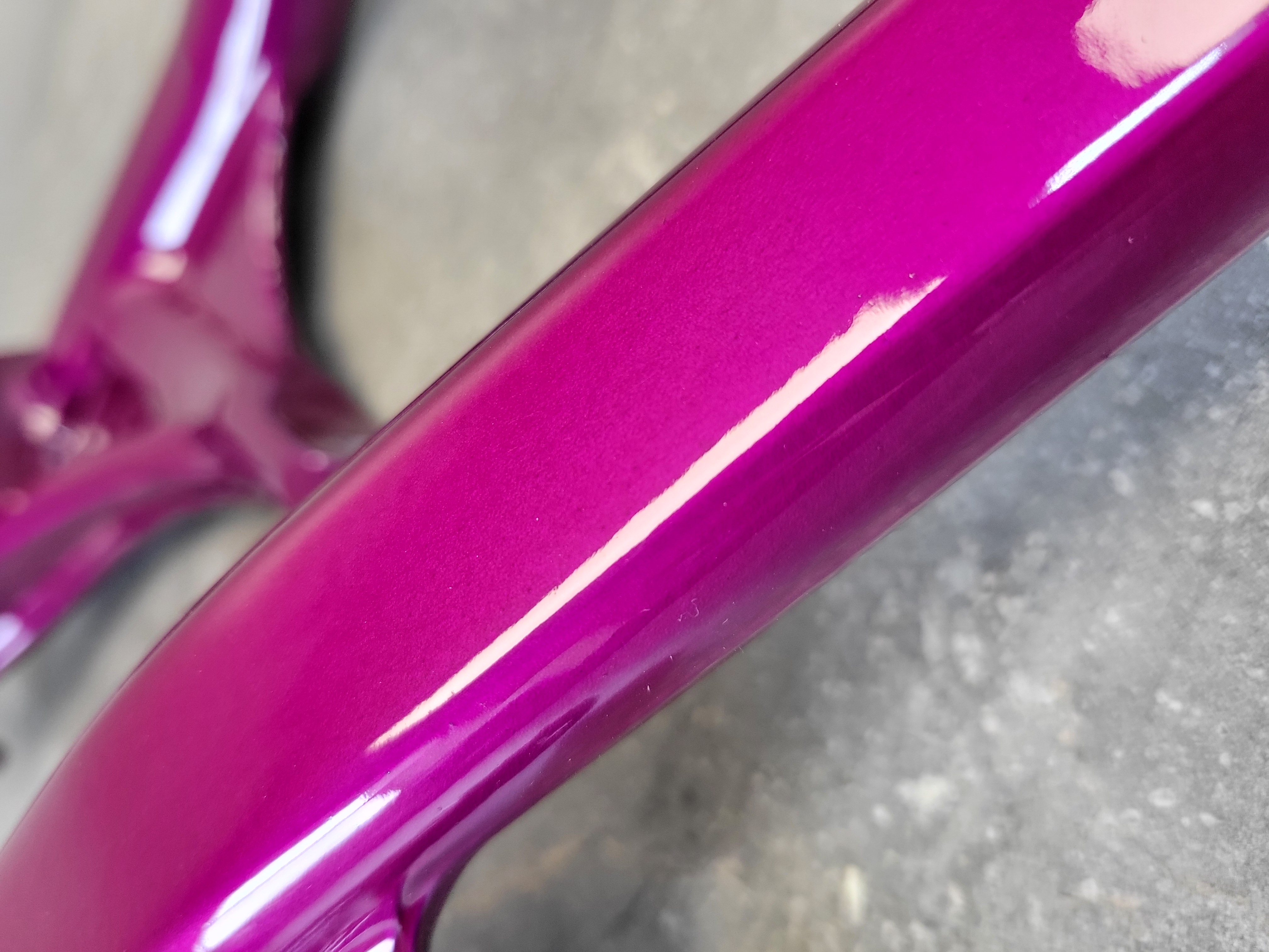 Project in a Clear Vision and Illusion Violet Finish | Prismatic Powders