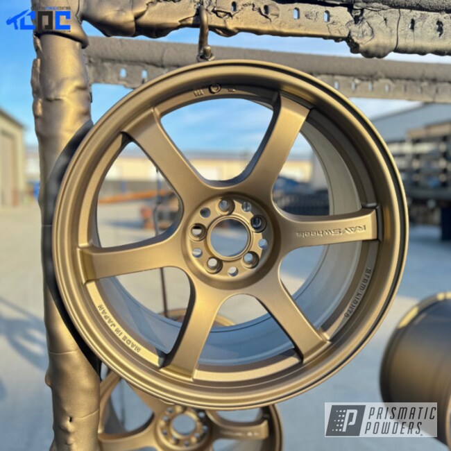 Custom "highland Bronze With Casper Clear" Rims