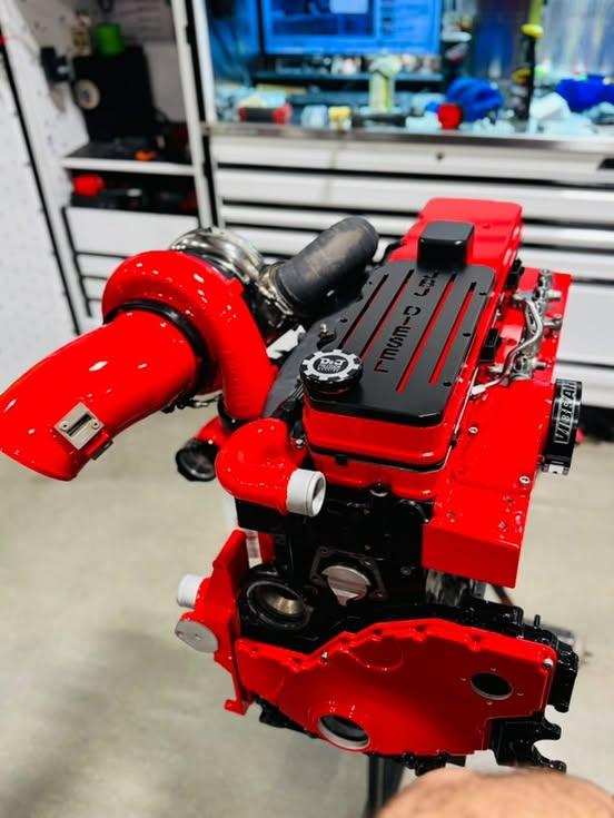 Powder Coat Engine Components | Prismatic Powders