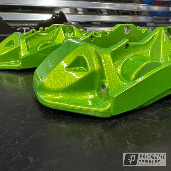 Brembo Powder Coated In Clear Vision And Illusion Bionic Frog