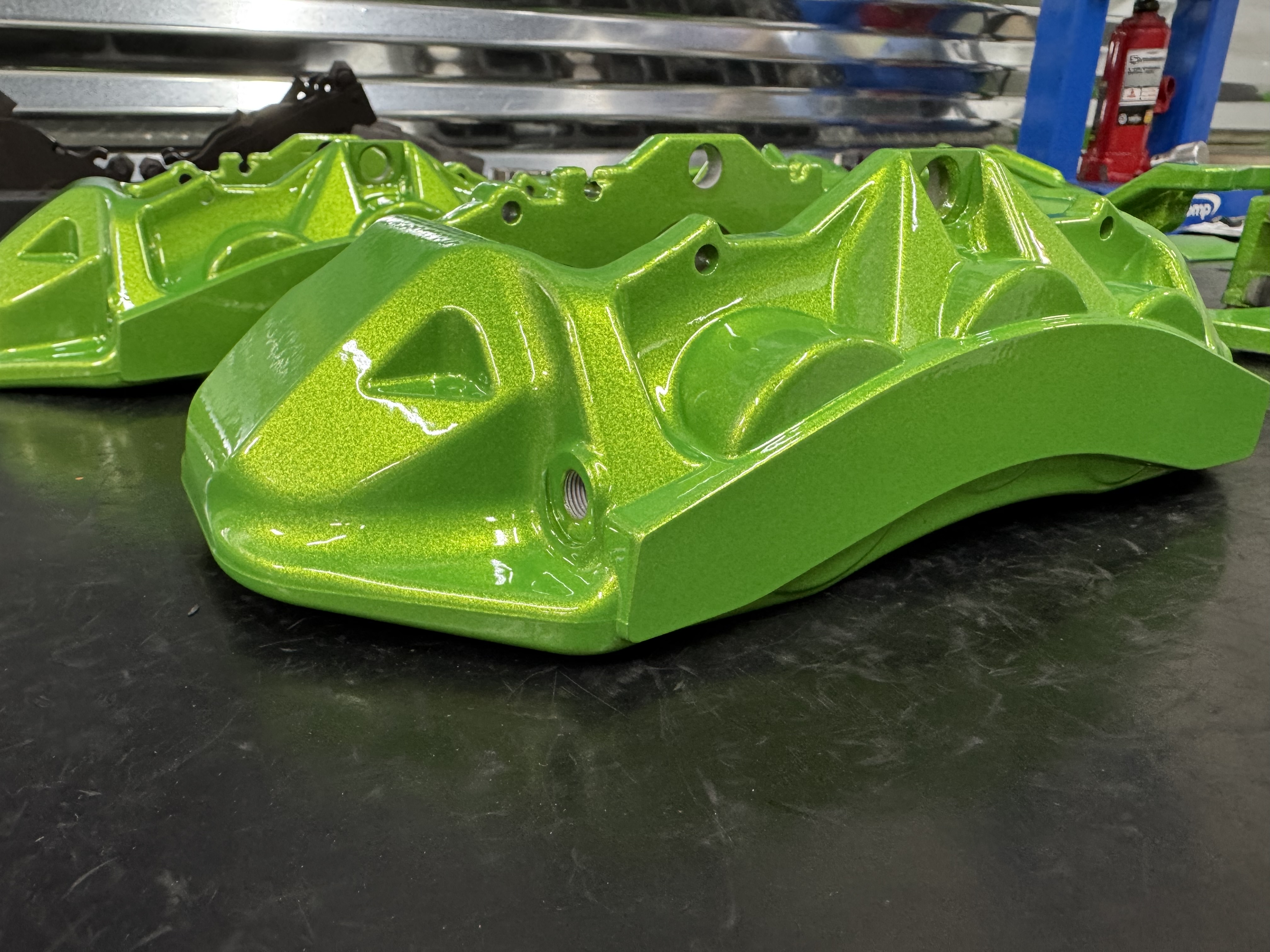 Brembo done in a Clear Vision and Illusion Bionic Frog Finish ...