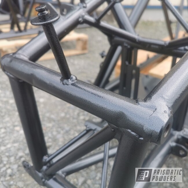 Ironstone Silver Satin Kart Chassis 