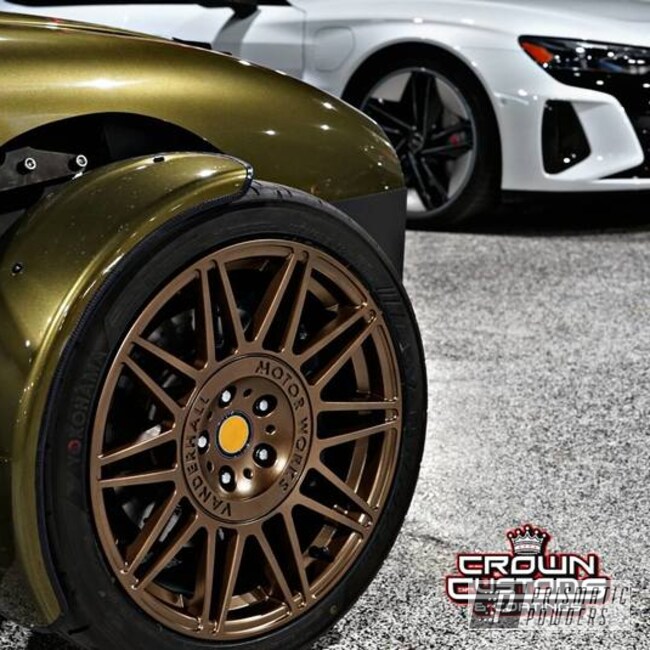 Custom Wheels Powder Coated In Pmb-5860