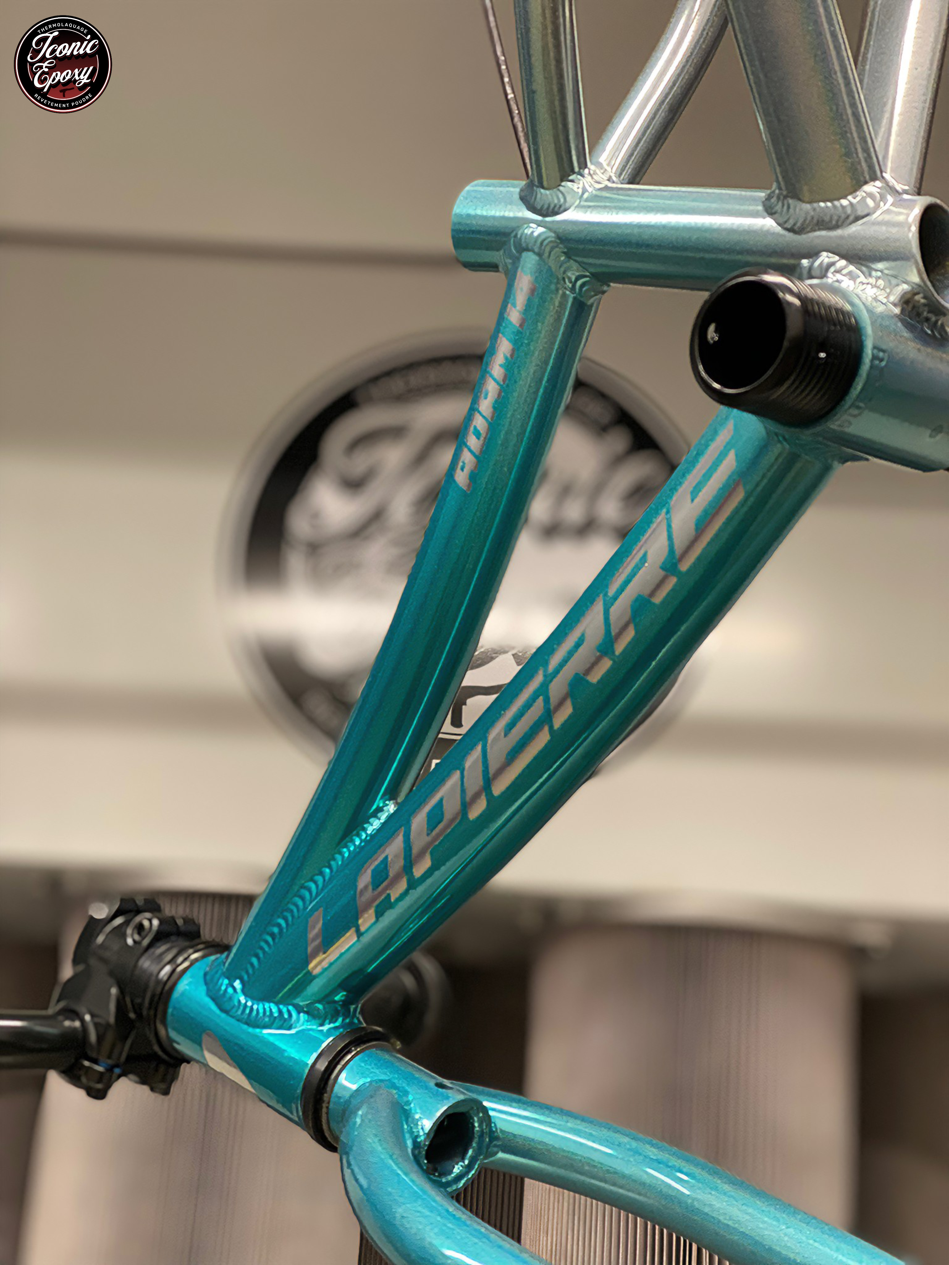 Upb Frame Bike Frame finished in Ess-11150, Ums-10671 and Upb-10834 | Prismatic ...