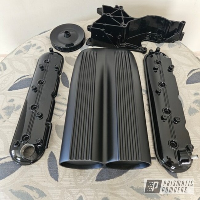 Engine Parts Powder Coated