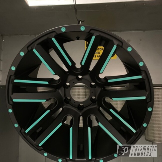 Tropical Breeze And Stone Black Custom Wheel