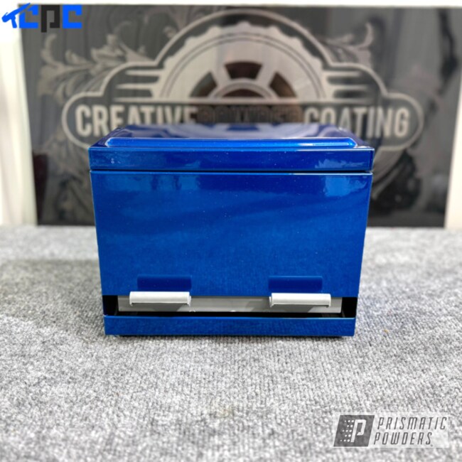 Custom "aurora Blue" Pencil Dispenser