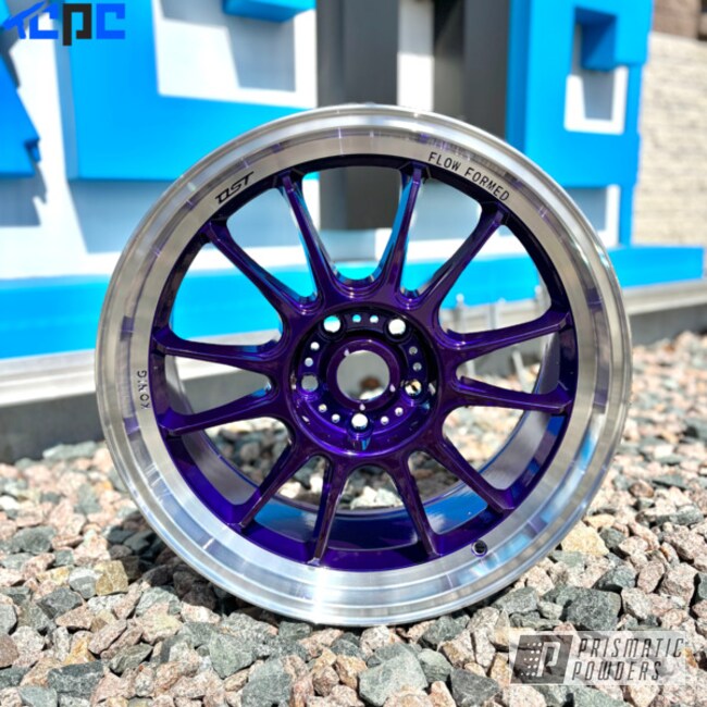 Custom "illusion Purple" With Machined Lip Rims
