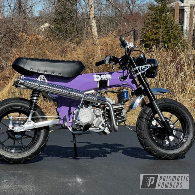 Orchid Lavender Motorcycle Frame