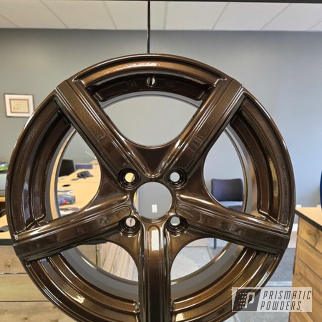 Wheels Powder Coated In Pps-2974 And Pmb-10902