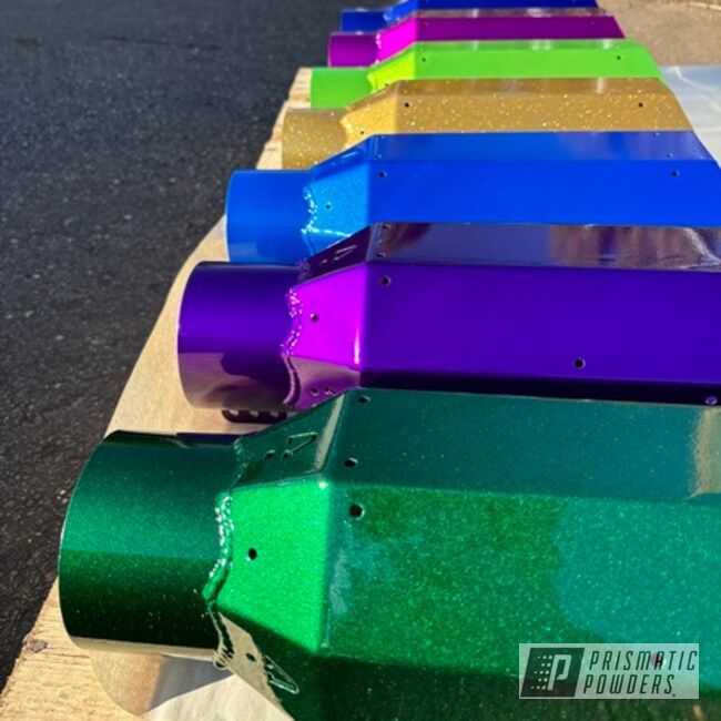Exhaust Tip Powder Coated