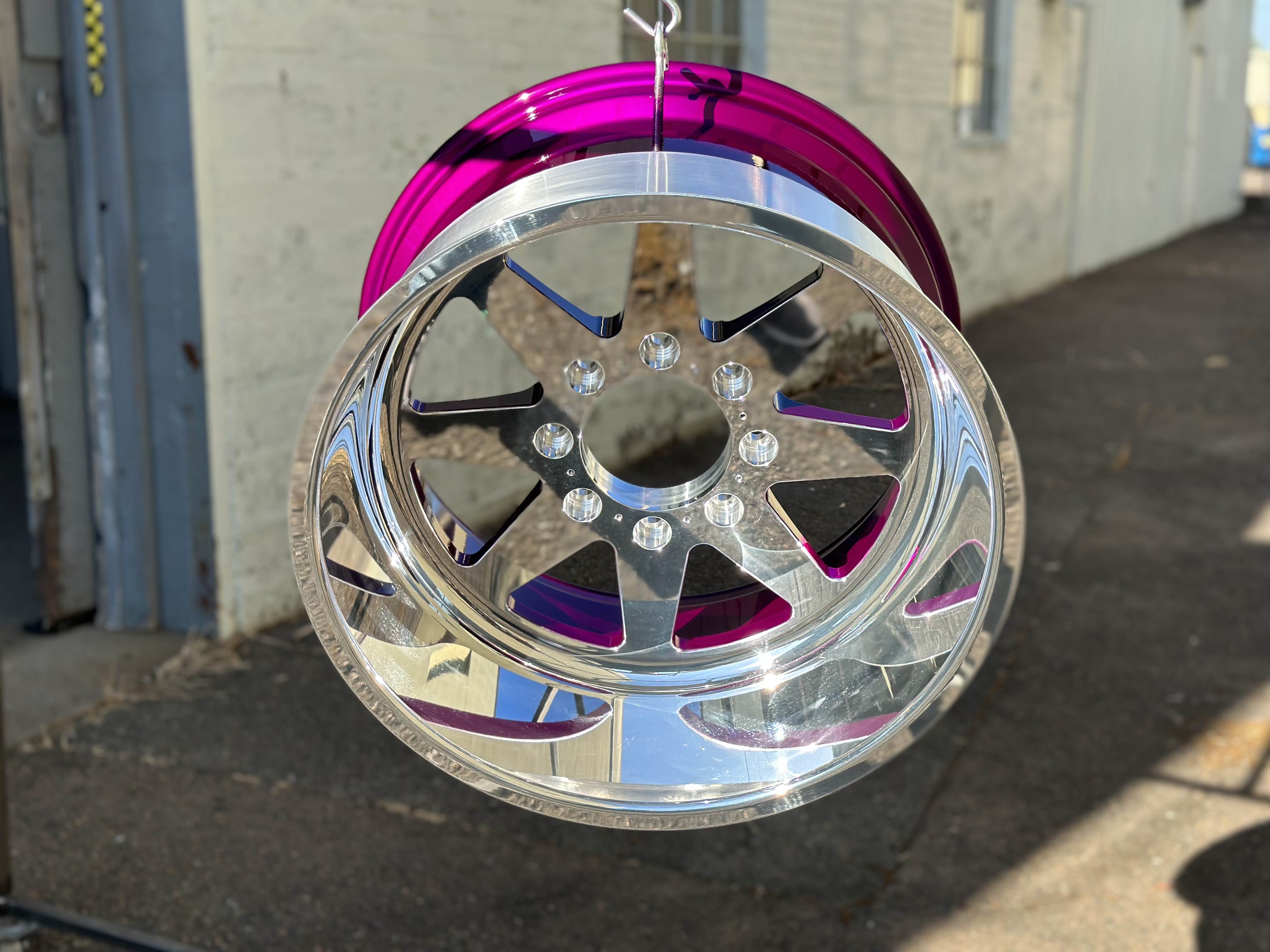 Two Tone Rays Rims Powder Coat Two Tone Wheels | Prismatic Powders