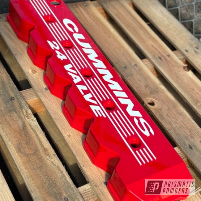 Valve Cover Powder Coated In Pss-1738 And Pss-5053