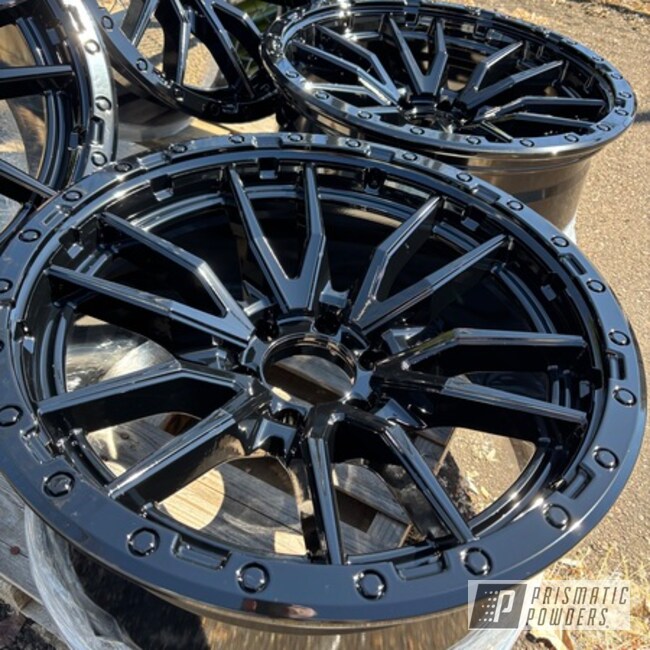 High Gloss Black Wheels