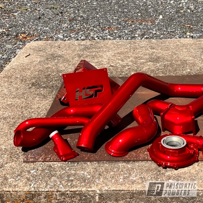 Alien Silver And Lollypop Red Turbo Kit Parts