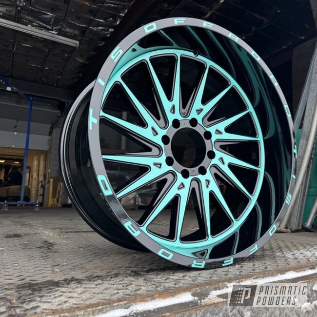 Tis Wheels Pearl Turquoise X Ink Blaxk 