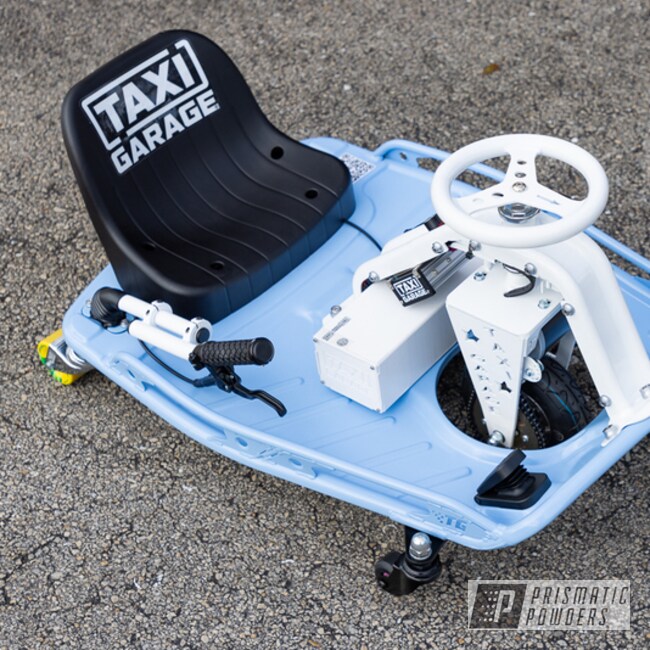 Troll Blue / Polar White Taxi Garage Stage 5 Crazy Cart