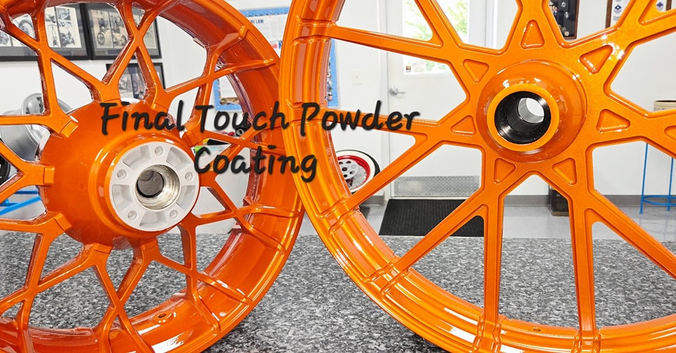 Motorcycle Wheels in custom color | Prismatic Powders
