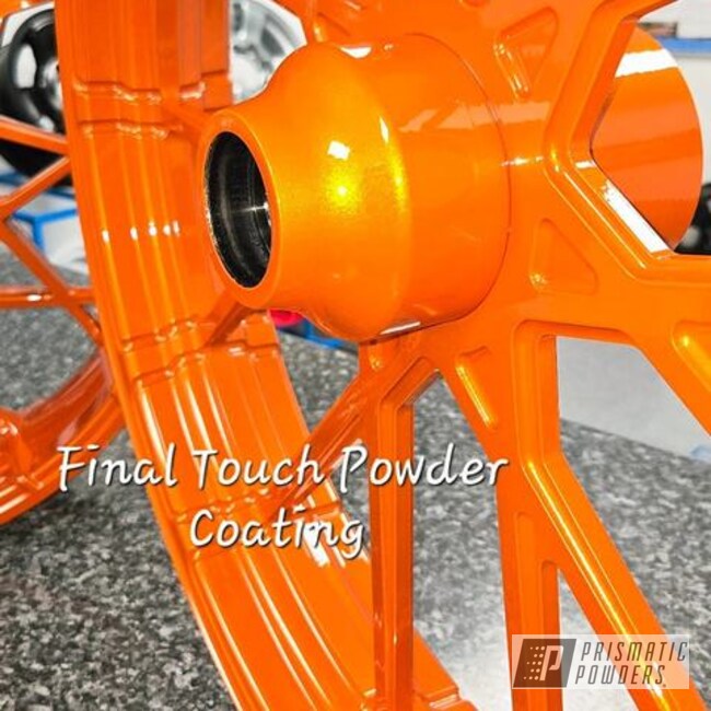 Motorcycle Wheels In Custom Color