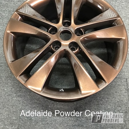 Powder Coating: Bronze Copper PMB-6482,Automotive,Wheels