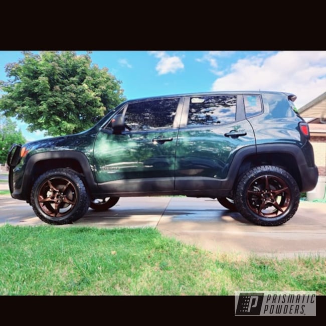 2021 Jeep Renegade Wheels Powder Coated