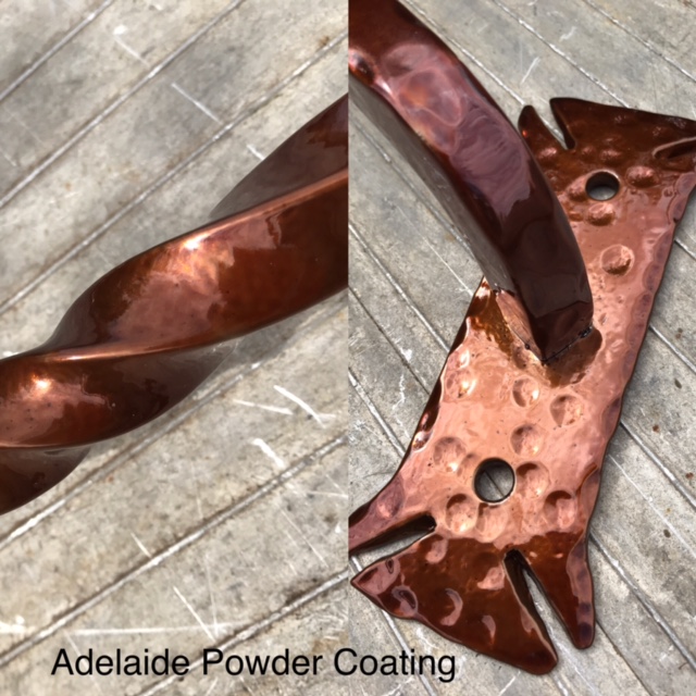 Translucent Copper Custom Hardware in Transparent Copper | Prismatic Powders