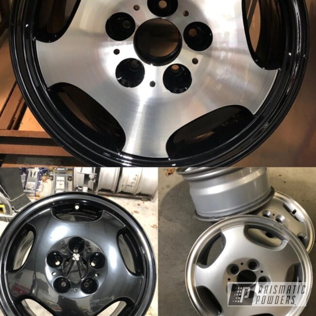 Powder Coated Mercedes Aluminium Wheels