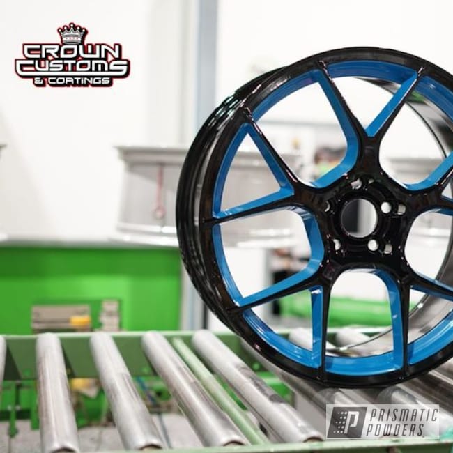 Custom Powder Coated Ford Wheels Powder Coated In Pss-11248 And Pmb-11441