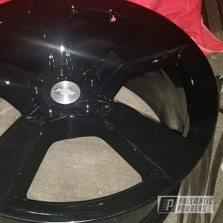 Powder Coating: Ink Black PSS-0106,Chevy,Chevrolet,Caprice,20” Wheels,Clear Vision PPS-2974,Automotive,Wheels